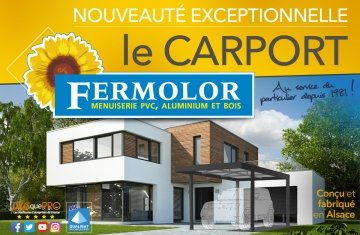 ALERTE NOUVEAUTE ! VOTRE CARPORT FERMOLOR